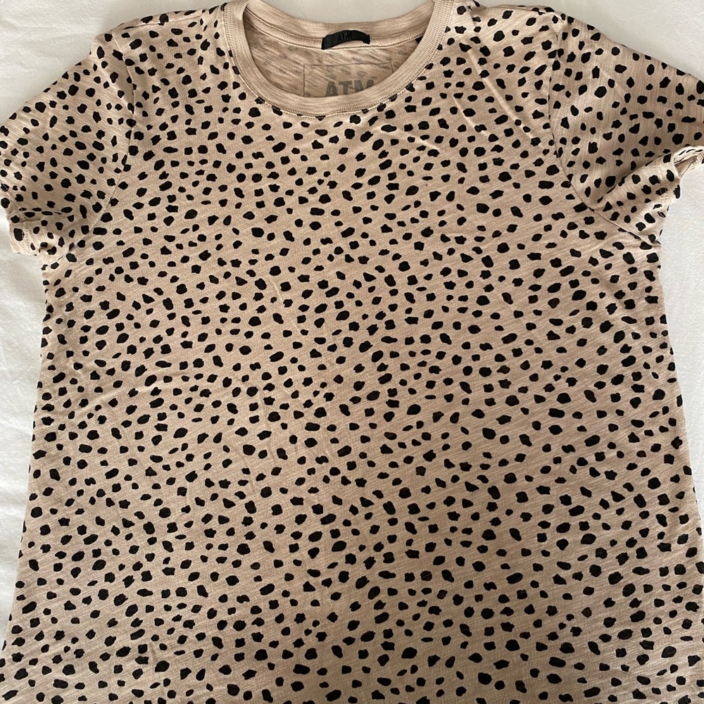 ATM tan leopard t-shirt
